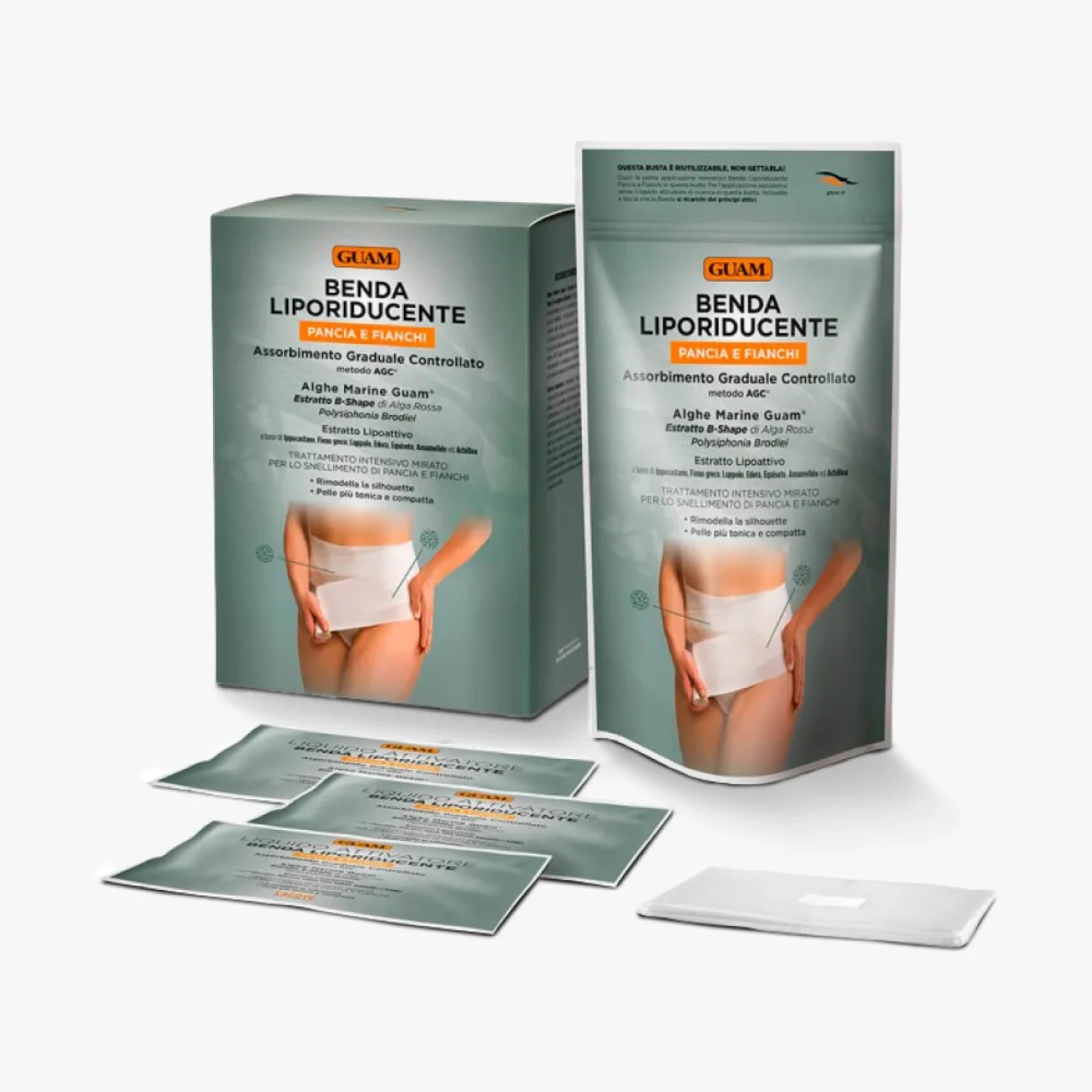 Zeštíhlující obvazy GUAM Benda liporiducente