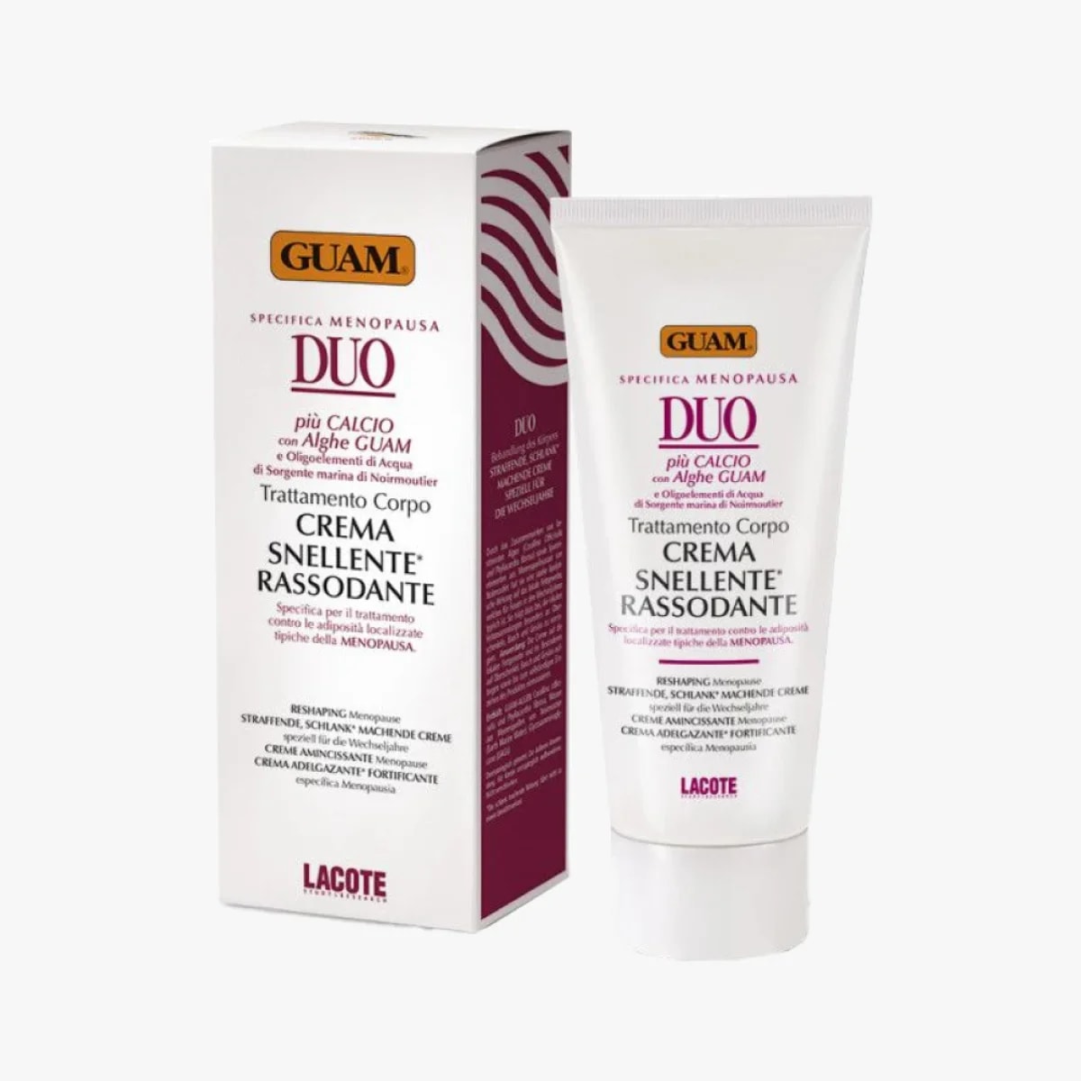 Zpevňující tělový krém Duo v menopauze