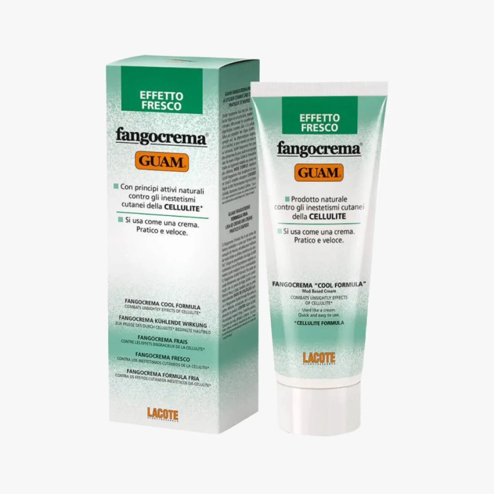 Bahenní krém Guam na celulitidu s chladivým efektem